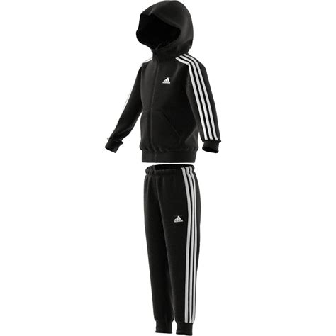 grijs adidas trainingspak 3stripes|Adidas kinder trainingspak.